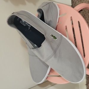 Lacoste Sport  Canvas|Gray color| Size 13